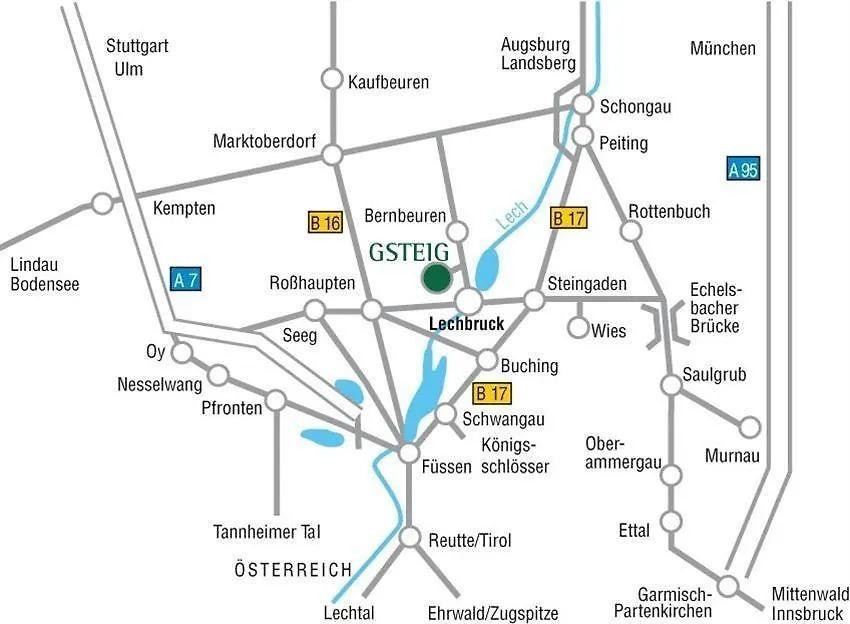 Hotel Auf der Gsteig GmbH Lechbruck